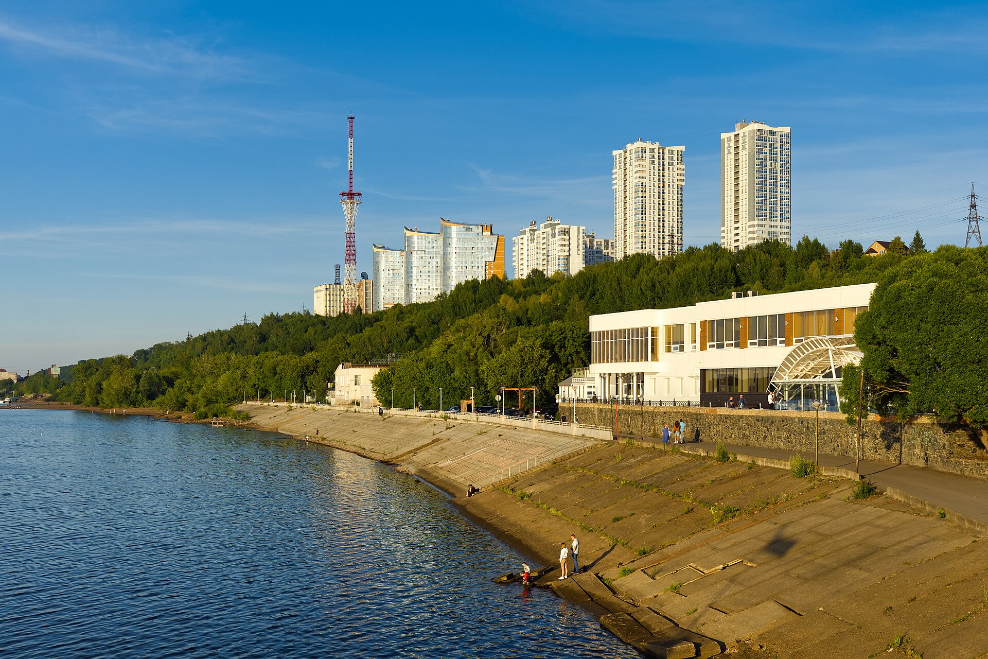 Ukraine strikes Russian plants — the Kama River shore in Perm, Perm Krai, Russia, file photo