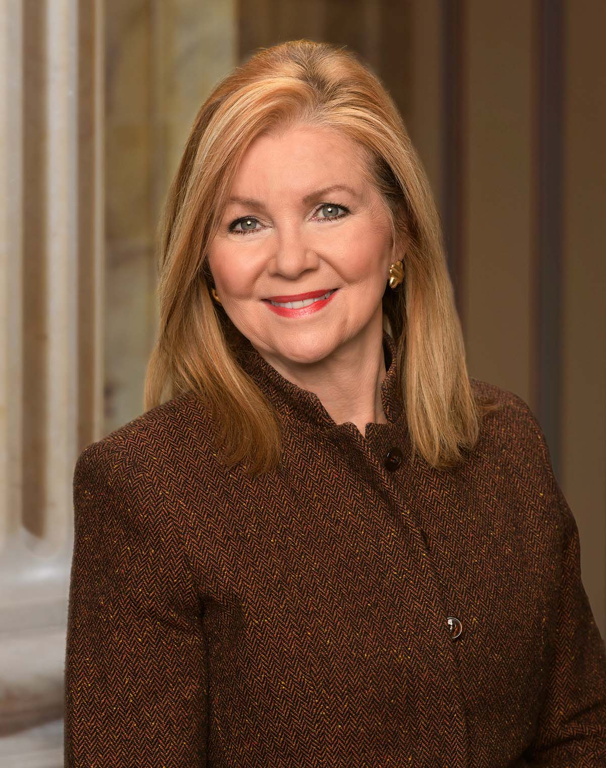 Senator Marsha Blackburn official portrait — Blackburn warned Meta commercial terms could harm US businesses and creators