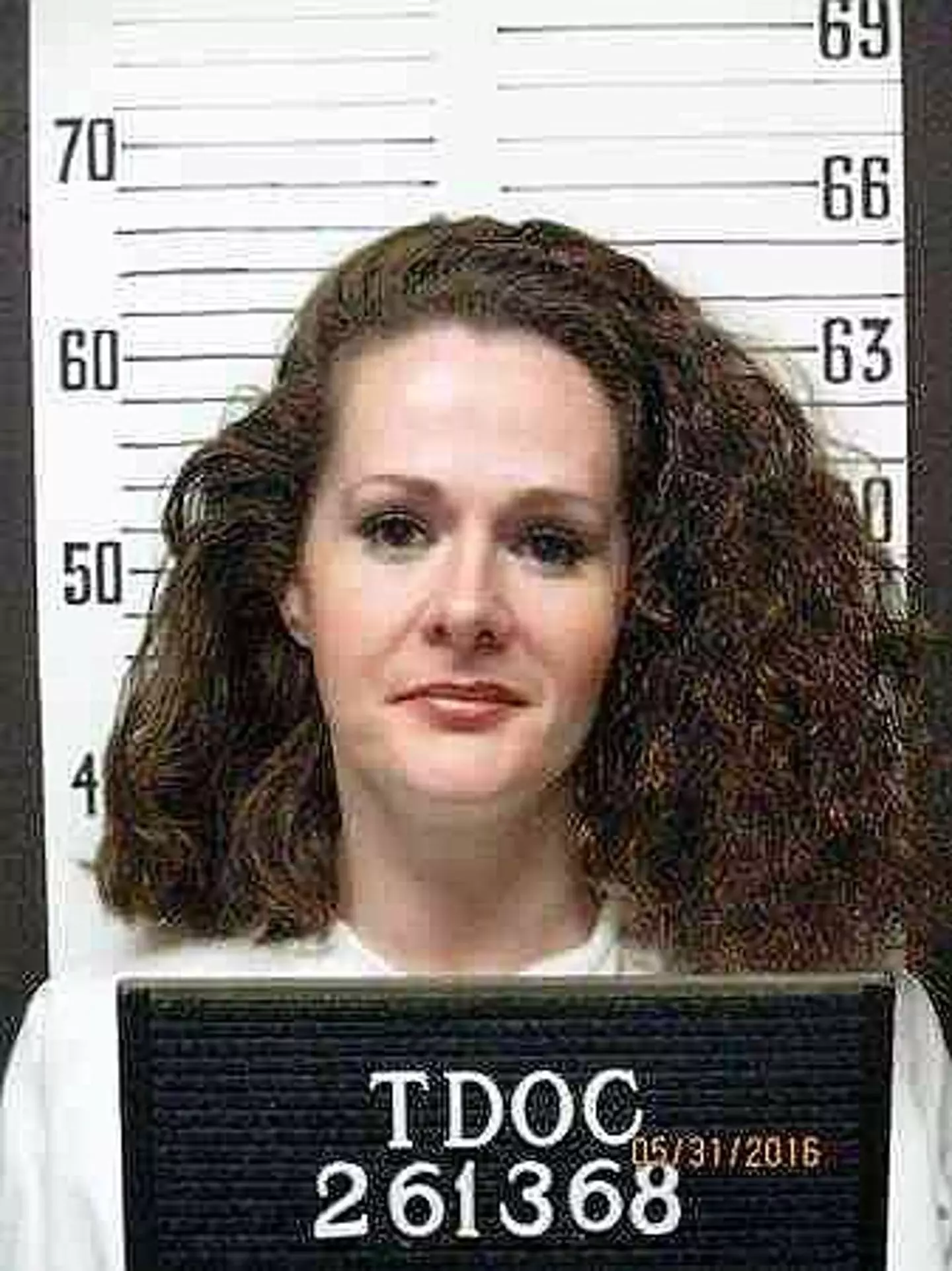Tennessee Department of Correction booking mugshot of death-row inmate Christa Pike