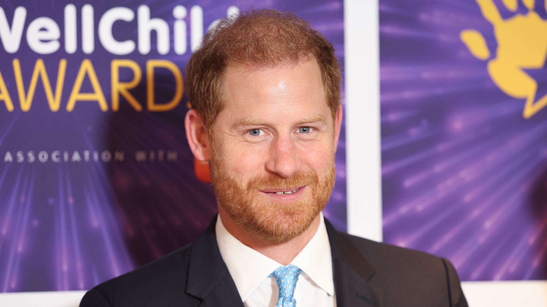 Prince Harry speaking at a public event