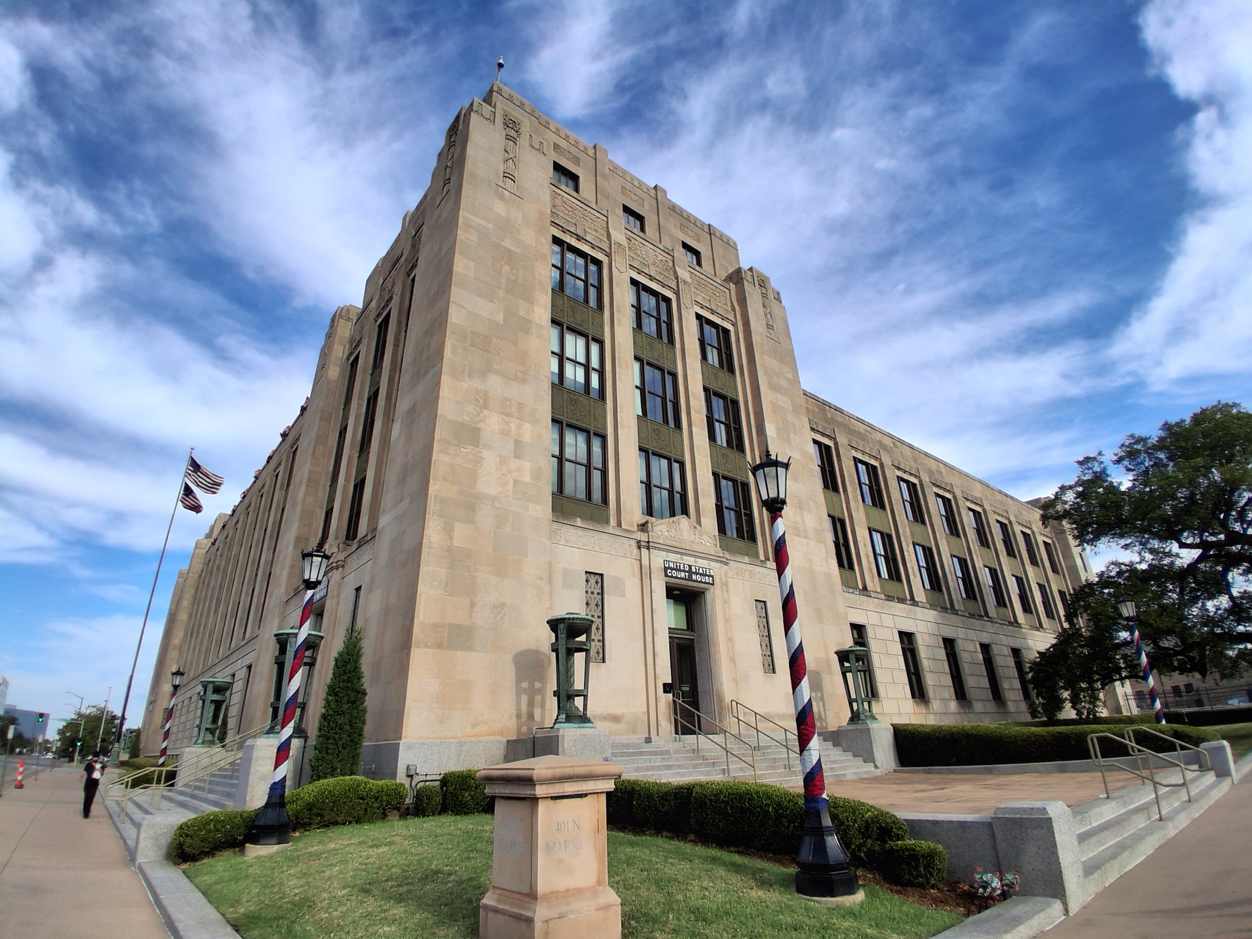 United States Court House in Wichita Kansas, where the federal threat case against Jaden Read was filed