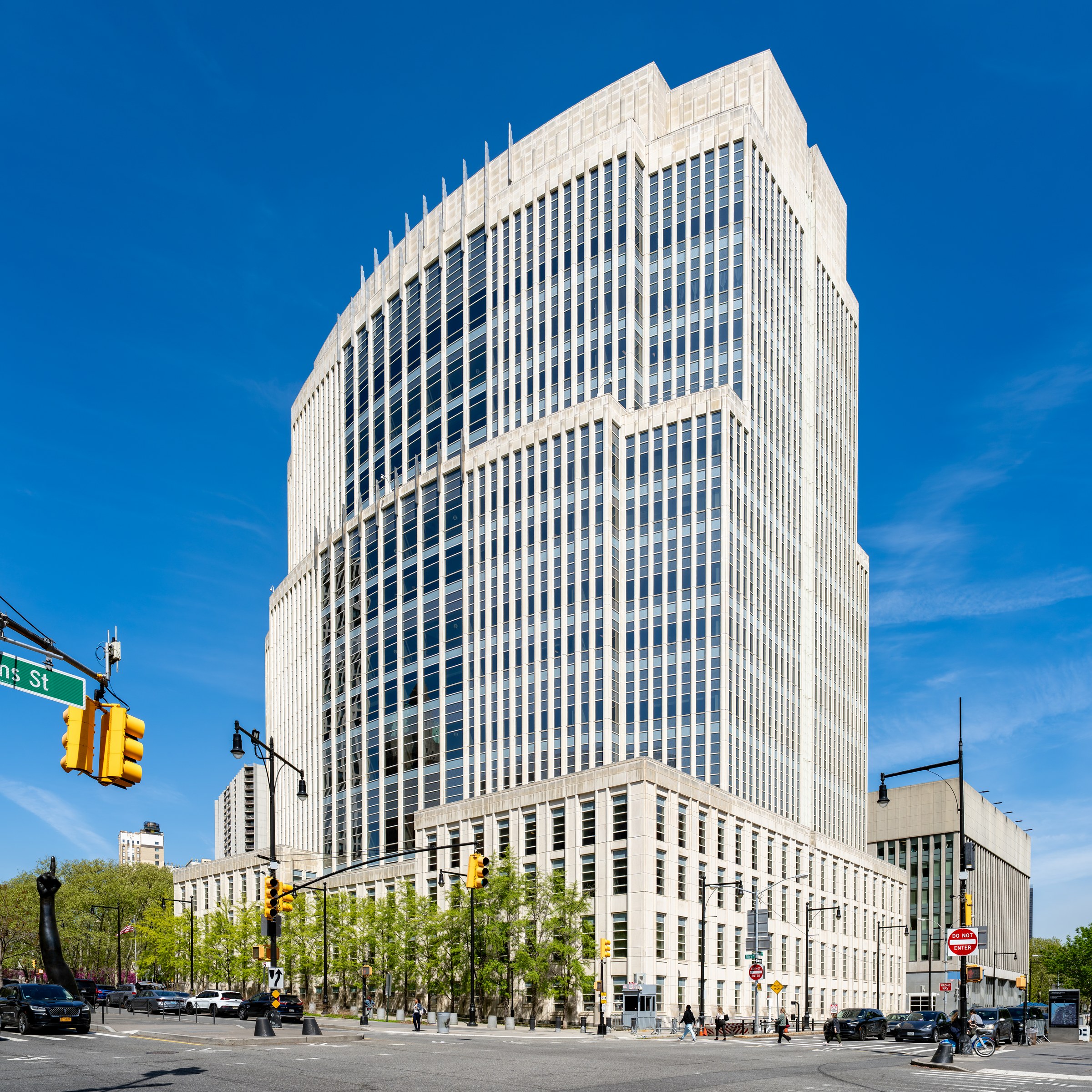 The Theodore Roosevelt United States Courthouse at Cadman Plaza in Brooklyn, where a federal jury convicted Halima Salman of receiving ISIS military training in Syria