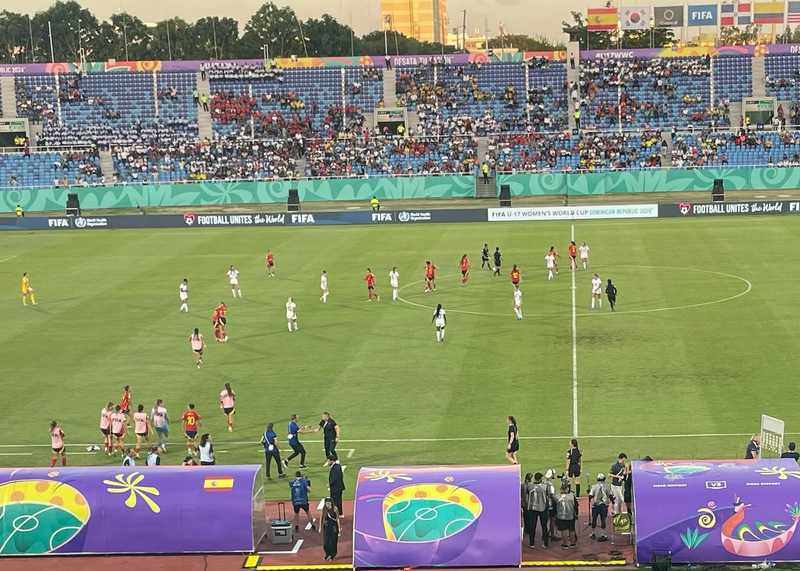 The Estadio Olímpico Félix Sánchez in Santo Domingo, where crowd trouble during the October 1, 2026 Concacaf Nations League match led the Dominican Republic to ban Haiti's national team from its stadiums.