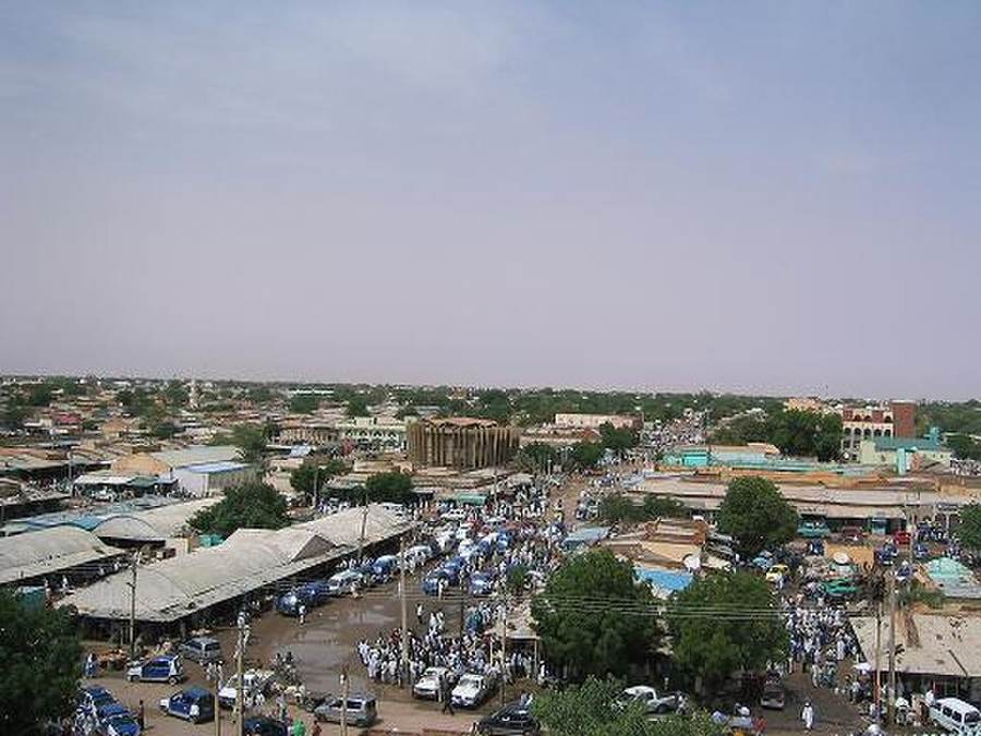 File view of El Obeid in North Kordofan, where the October 2026 university dormitory drone strike was reported