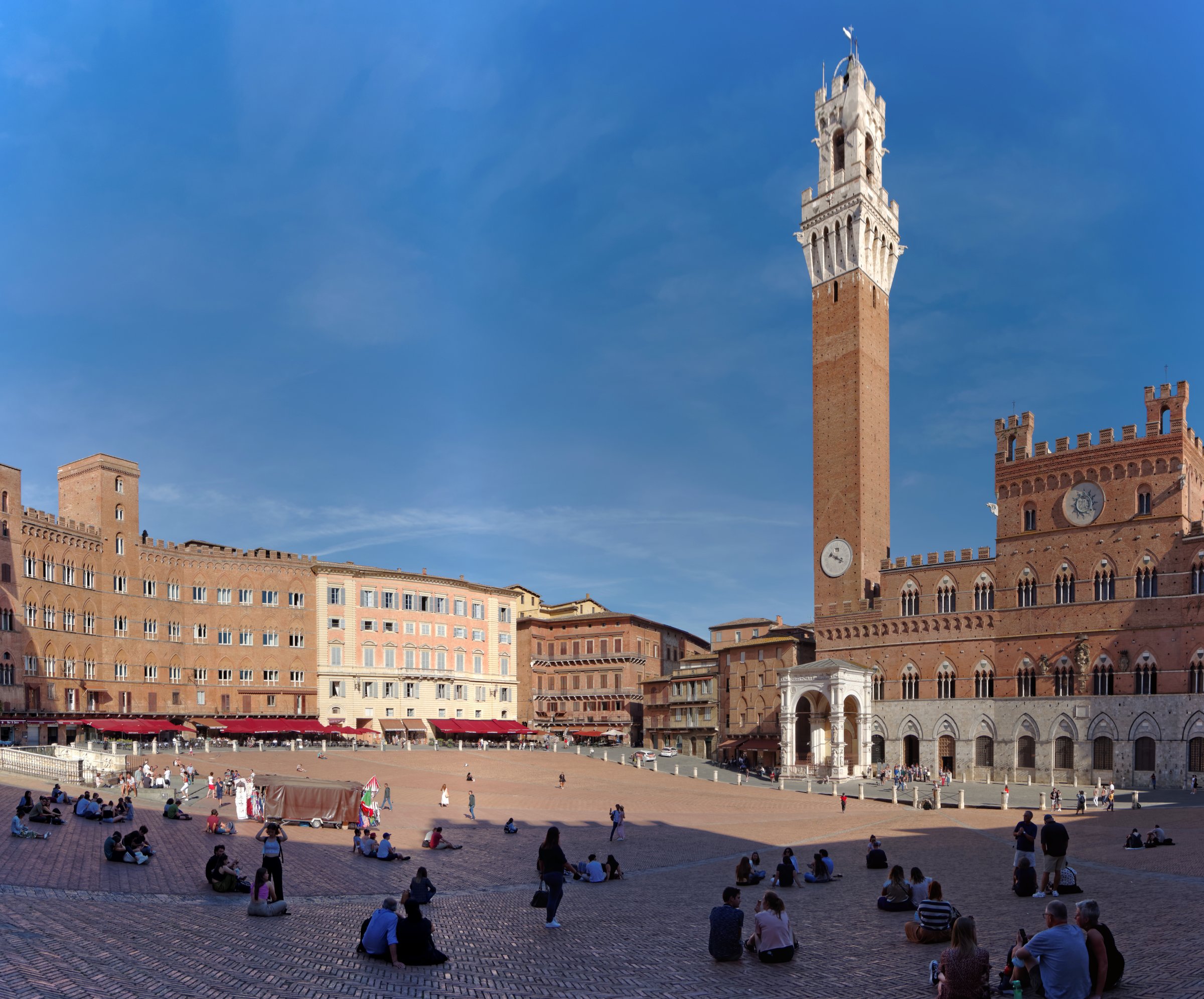 The Piazza del Campo in Siena