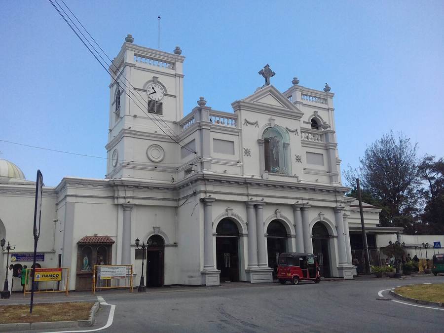 St. Anthony's Shrine in Kochchikade, Colombo, one of the churches attacked on Easter Sunday 2019