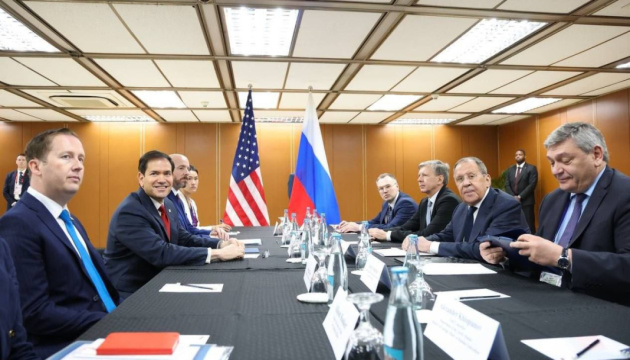 Marco Rubio and Sergey Lavrov meeting in New York during United Nations week