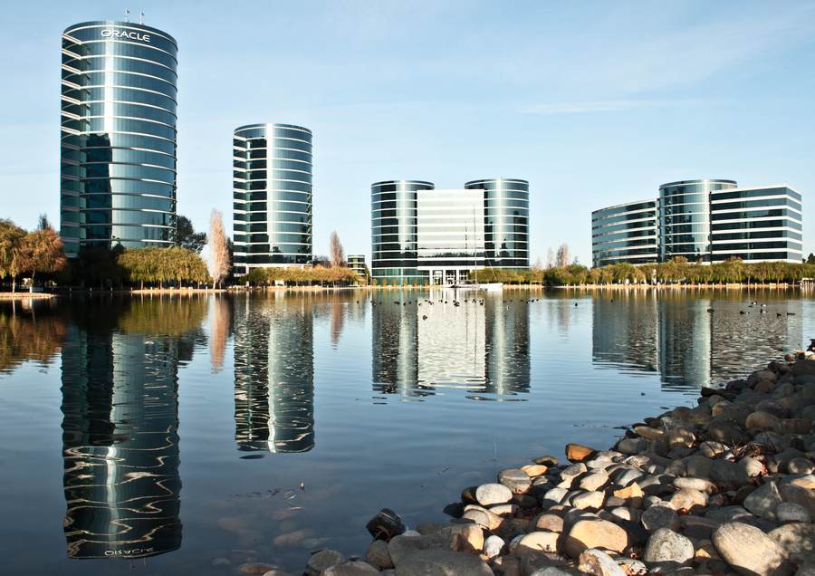 Oracle headquarters in Redwood City, California