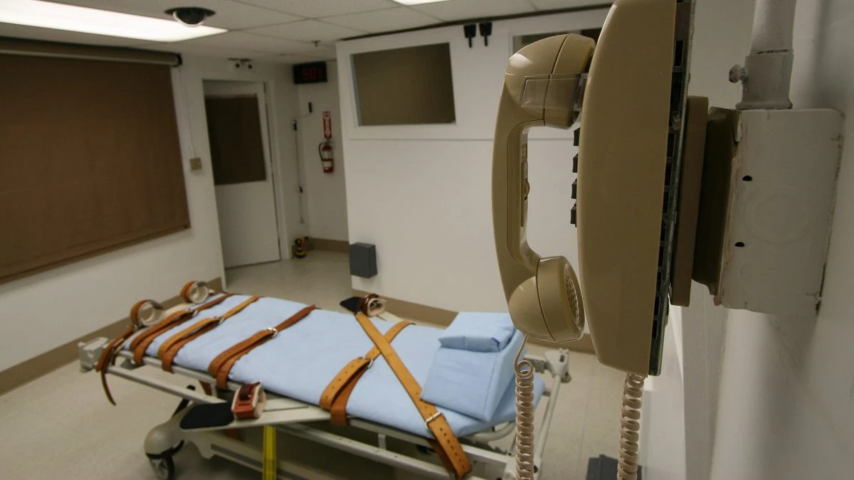 Florida execution chamber where Curtis Beasley was executed by lethal injection