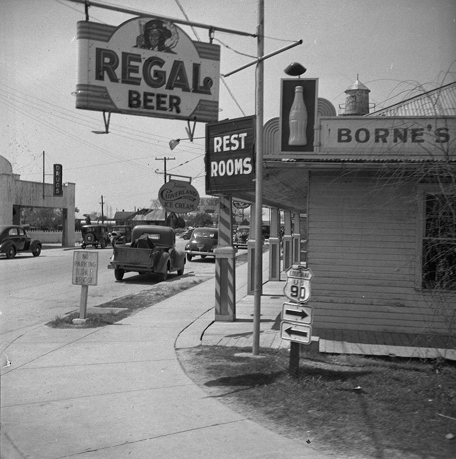 Historic view of Raceland, Louisiana, the Lafourche Parish town where Kenan Urker was found dead