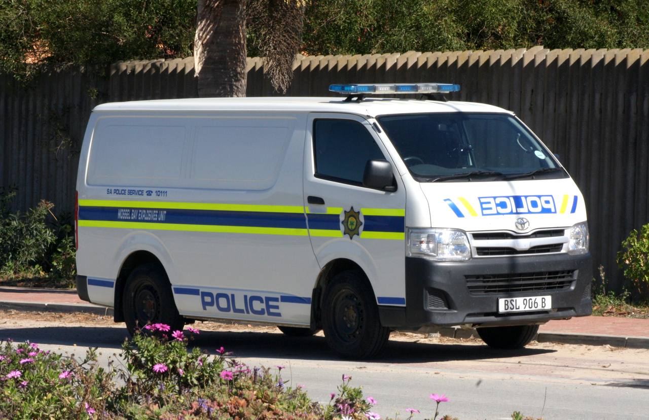 South African Police Service vehicle — file photo