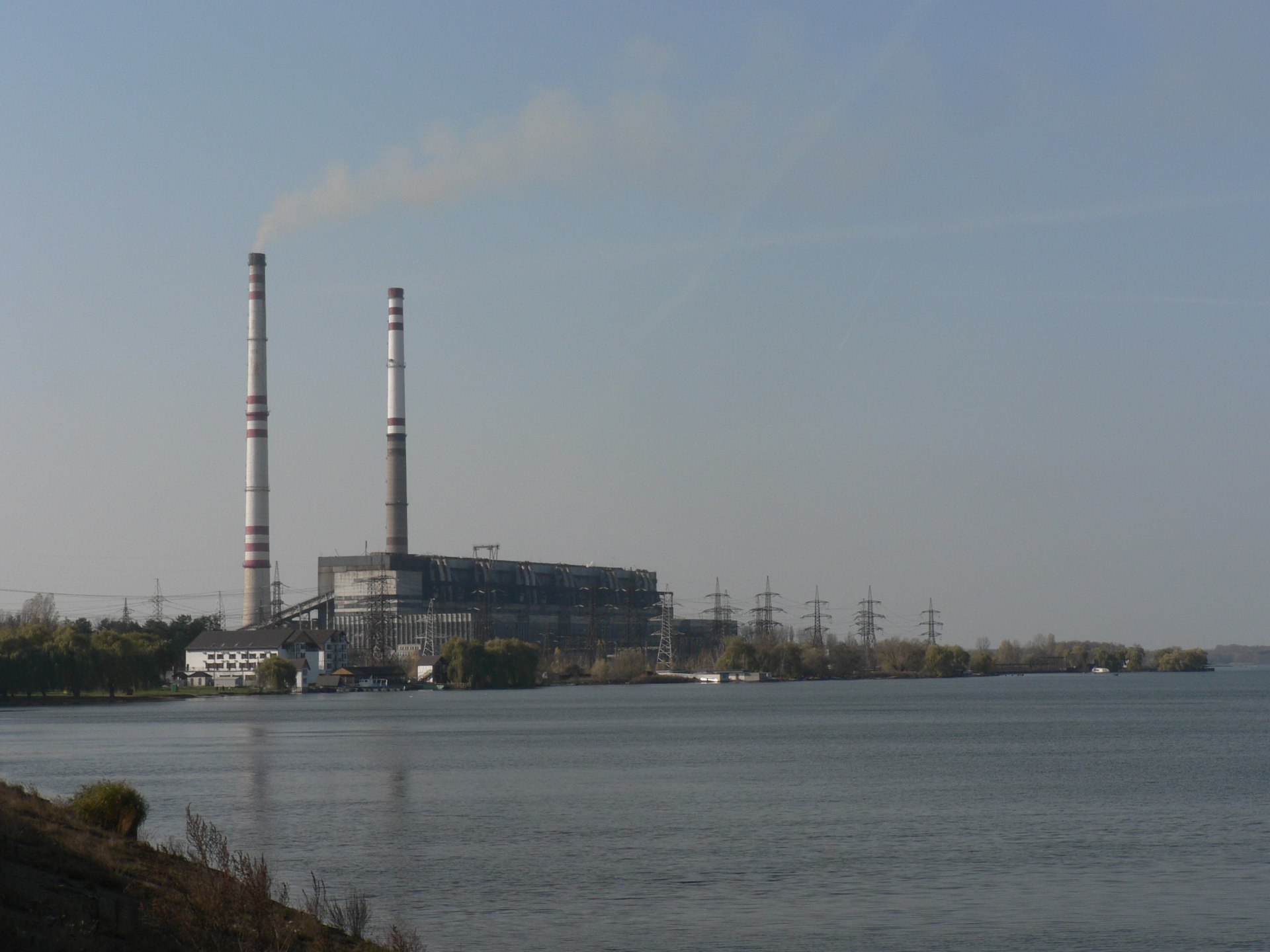 Ladyzhyn thermal power plant in Ukraine's Vinnytsia region — Russia attacked Ukraine energy 76 times