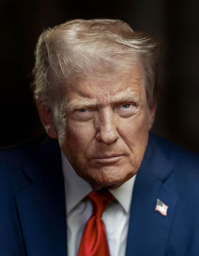 Official portrait of President Donald Trump