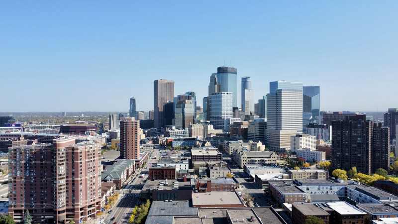 Minneapolis skyline, home to the largest Somali population in Minnesota