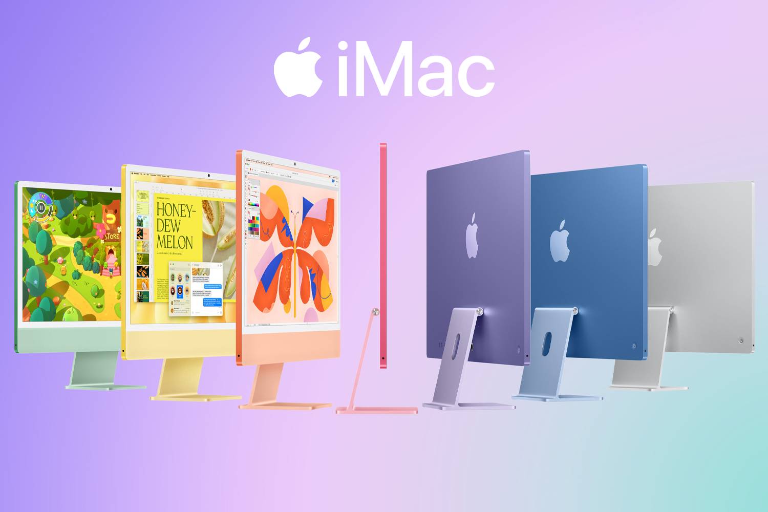 Apple iMac on a desk in a home office — Apple M6 MacBook Pro iMac launch coverage