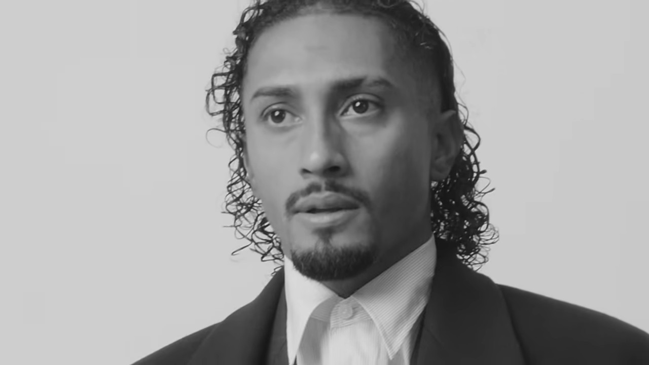 Raphinha, who scored Barcelona's equaliser in El Clasico, in a 2025 portrait