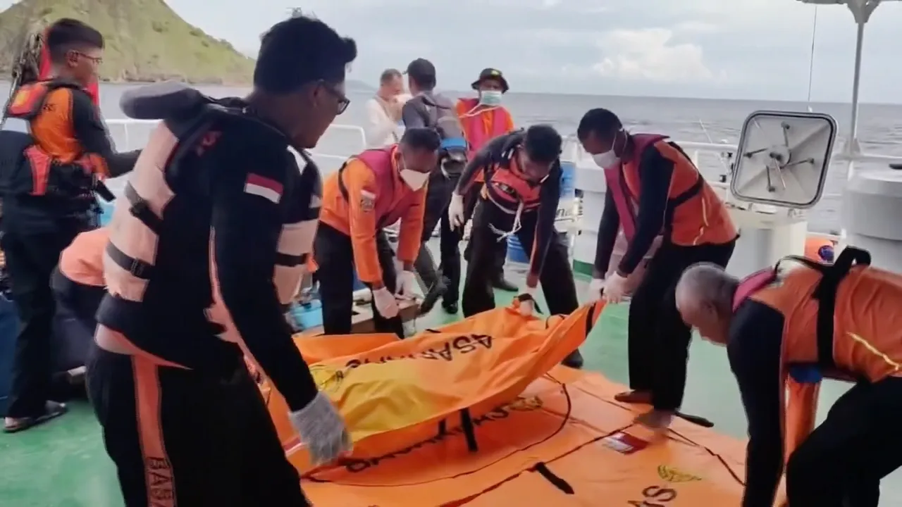 The Virgo Transport 8 ferry before it capsized in the Java Sea in the Indonesia ferry disaster of 2026