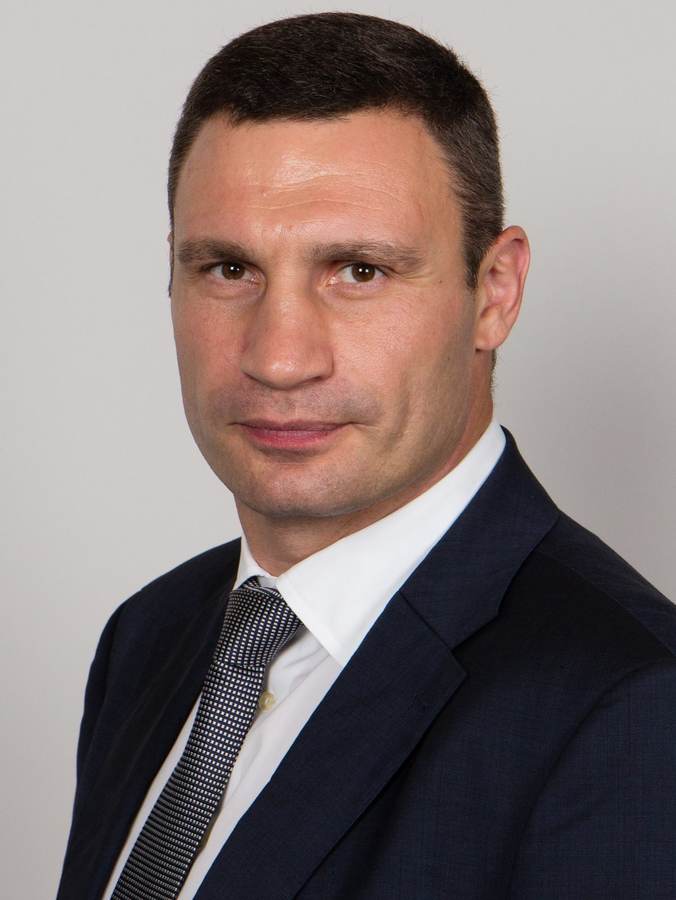 Kyiv mayor Vitali Klitschko portrait