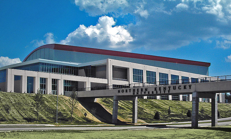 Truist Arena on the Northern Kentucky University campus in Highland Heights, venue for the Trump Kentucky rally October 17 2026 — file photo