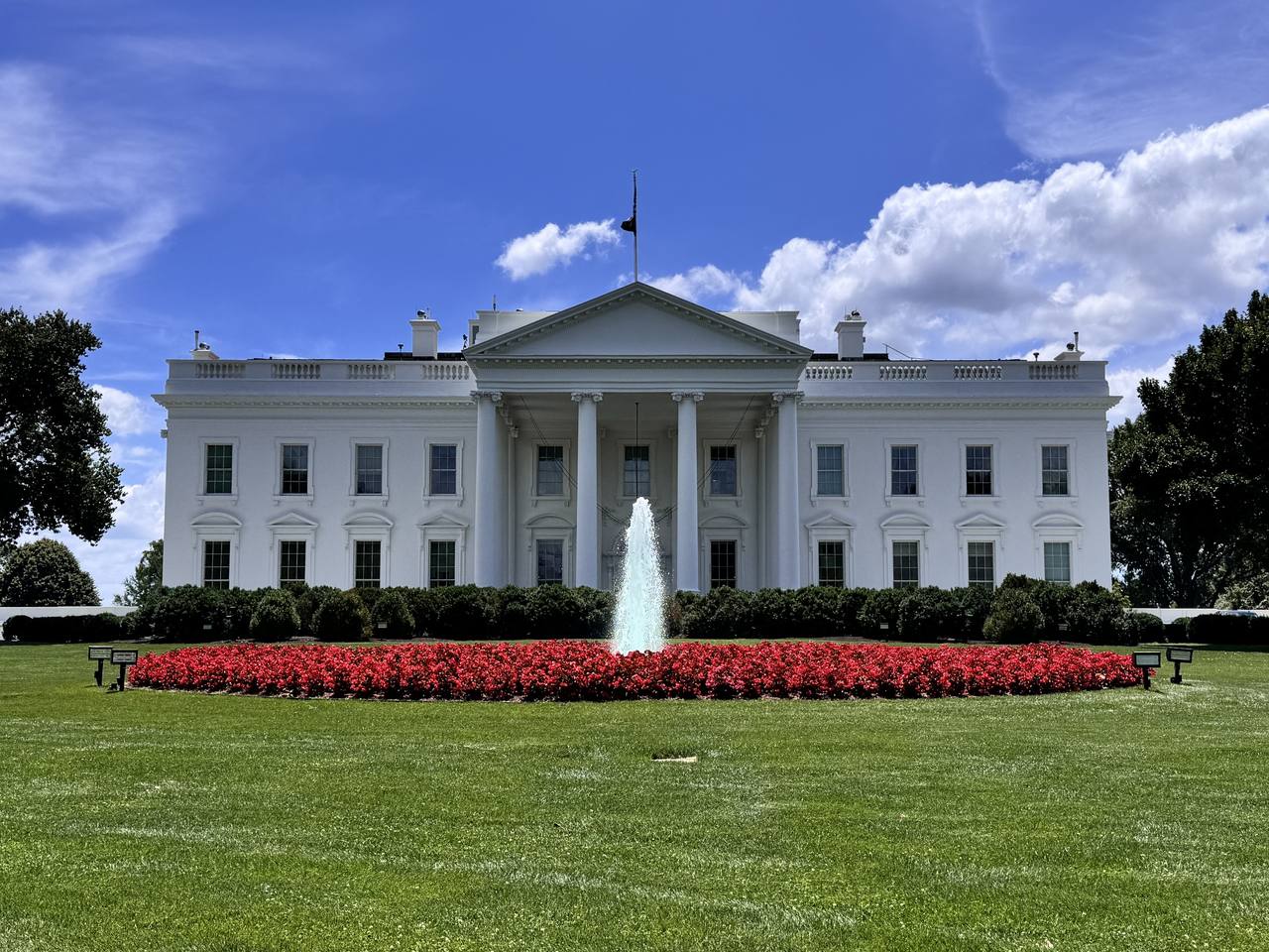 The White House, where the nearly $1 billion pocket rescission package was announced on September 25, 2026