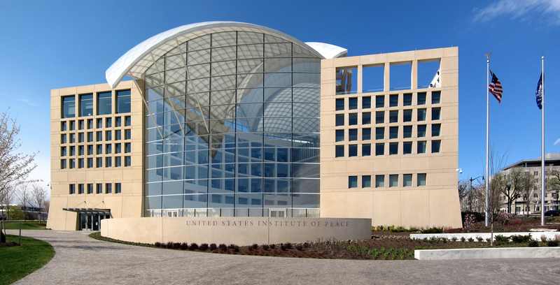 United States Institute of Peace building in Washington, venue for the Science New Golden Age summit