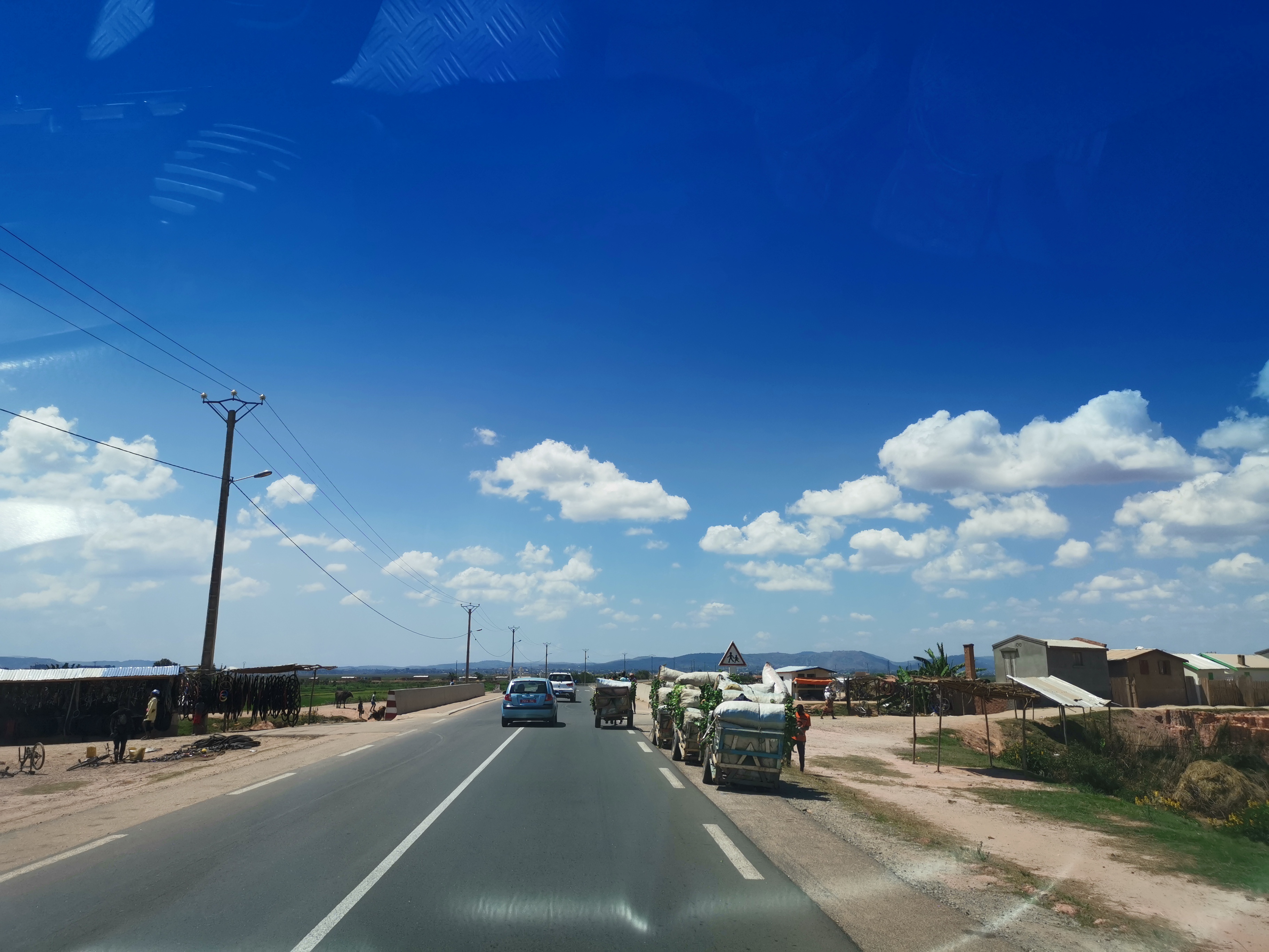 Street in Antananarivo, Madagascar, during the plague outbreak 2026 reporting period