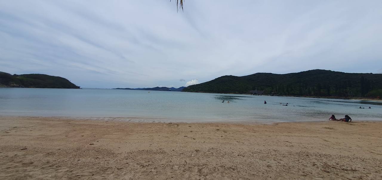 Kuendu Beach on the Noumea coast, New Caledonia, which felt light shaking from the September 25, 2026 magnitude 6.6 Loyalty Islands earthquake
