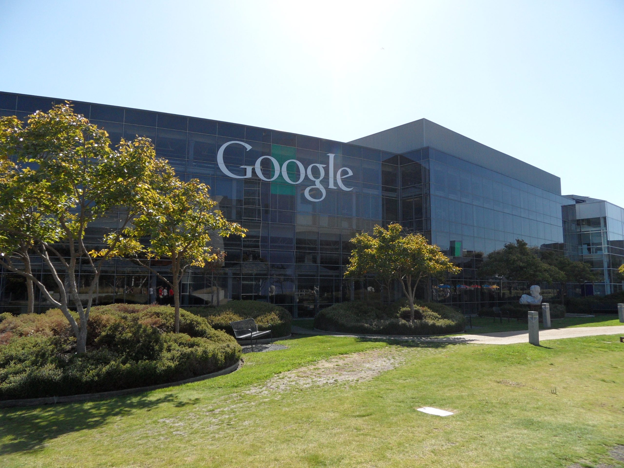 Google headquarters, home of the Google SynthID Detector and Google's AI content detection work