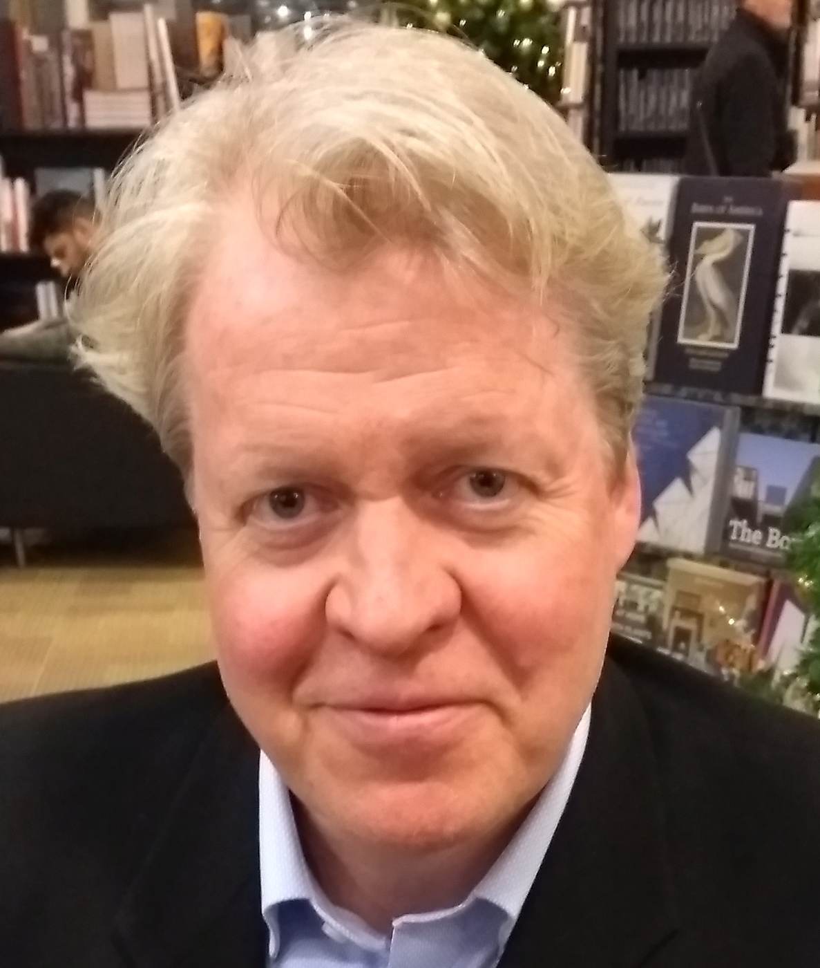 Charles Spencer, 9th Earl Spencer, at an event in 2017