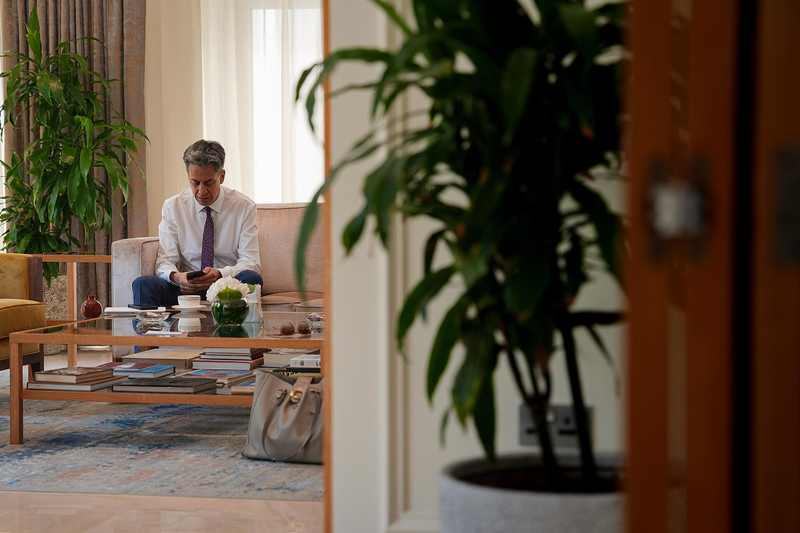 Foreign Secretary Ed Miliband, who summoned Iran's ambassador over the RAF Fairford Iran plot and announced UK sanctions on the IRGC