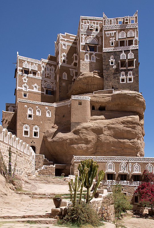 Dar al-Hajar palace in Wadi Dhahr near Sanaa, Yemen, the capital controlled by the authorities who ordered the detainee release