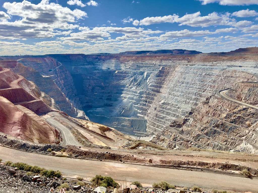 The Super Pit gold mine in Kalgoorlie, Western Australia — Northern Star owns 50 percent of the Fimiston operation, one of the assets behind its rejected $27 billion takeover bid