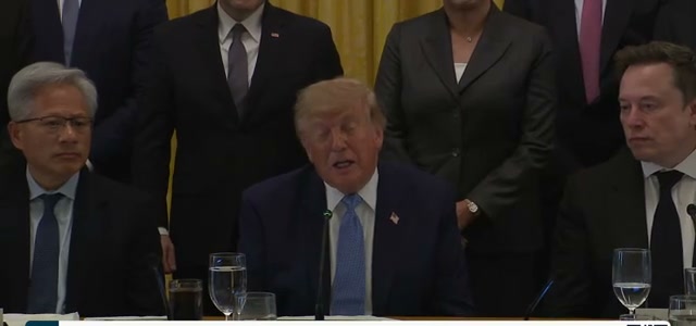 Trump super intelligence accord signing with tech CEOs at the White House