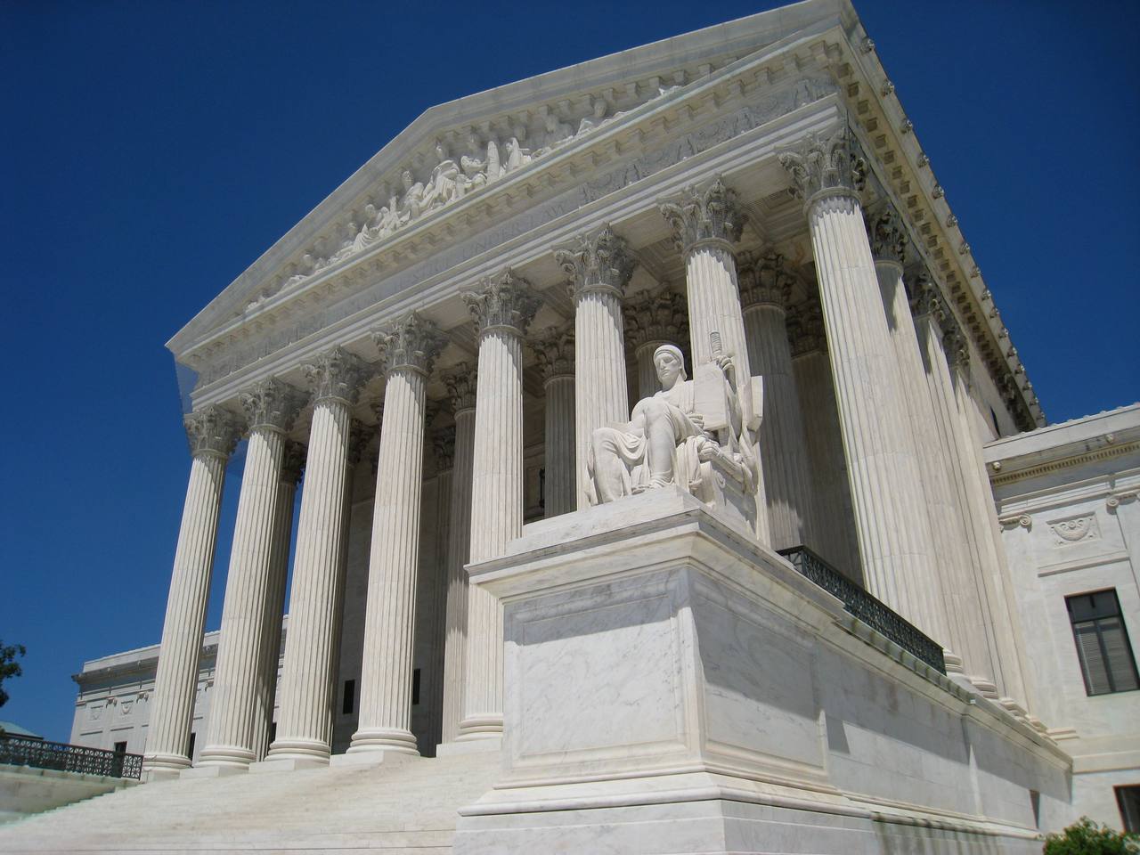 The United States Supreme Court building in Washington