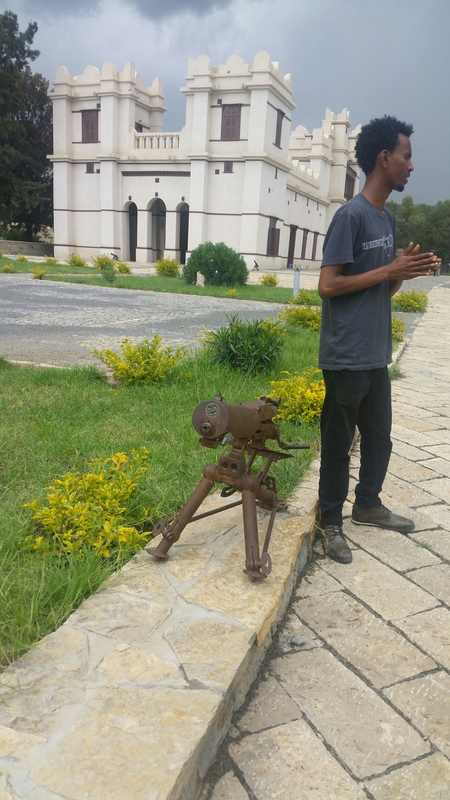 Palace of Emperor Yohannes IV in Mekelle, Ethiopia