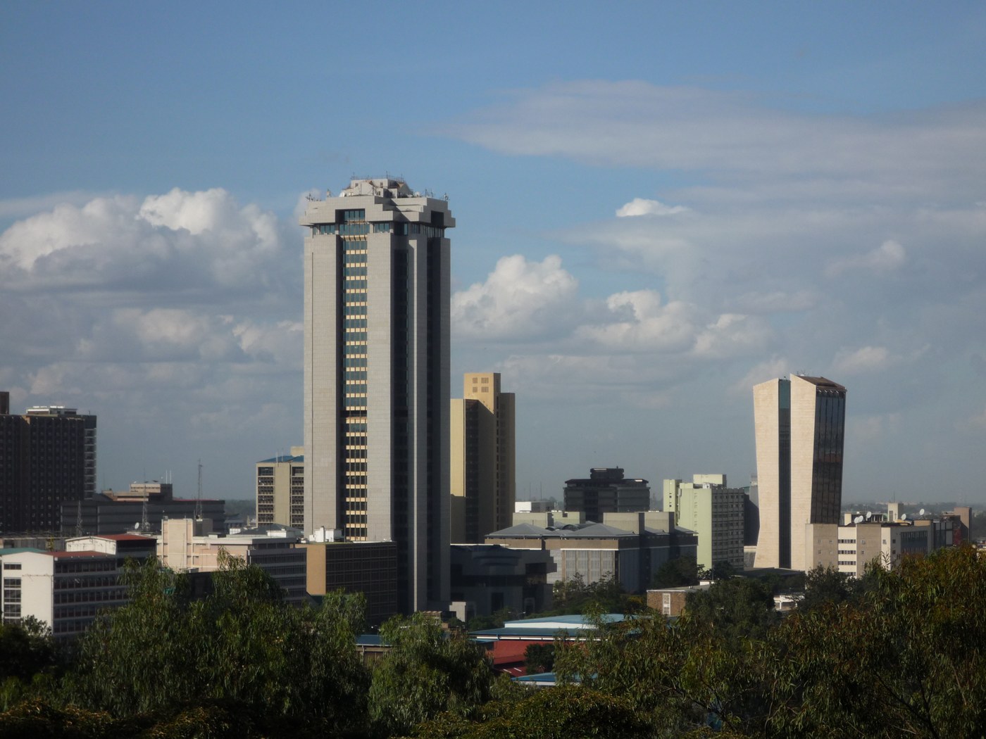 The Nairobi skyline in a file photo, as a Tanzanian activist missing in Kenya is searched for after being taken from a taxi near the capital