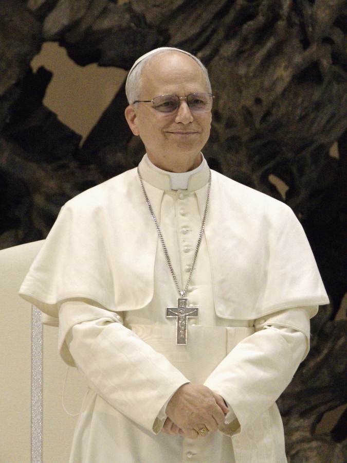 Pope Leo XIV, whose Metz speech urged Ukraine peace concessions through courageous negotiation