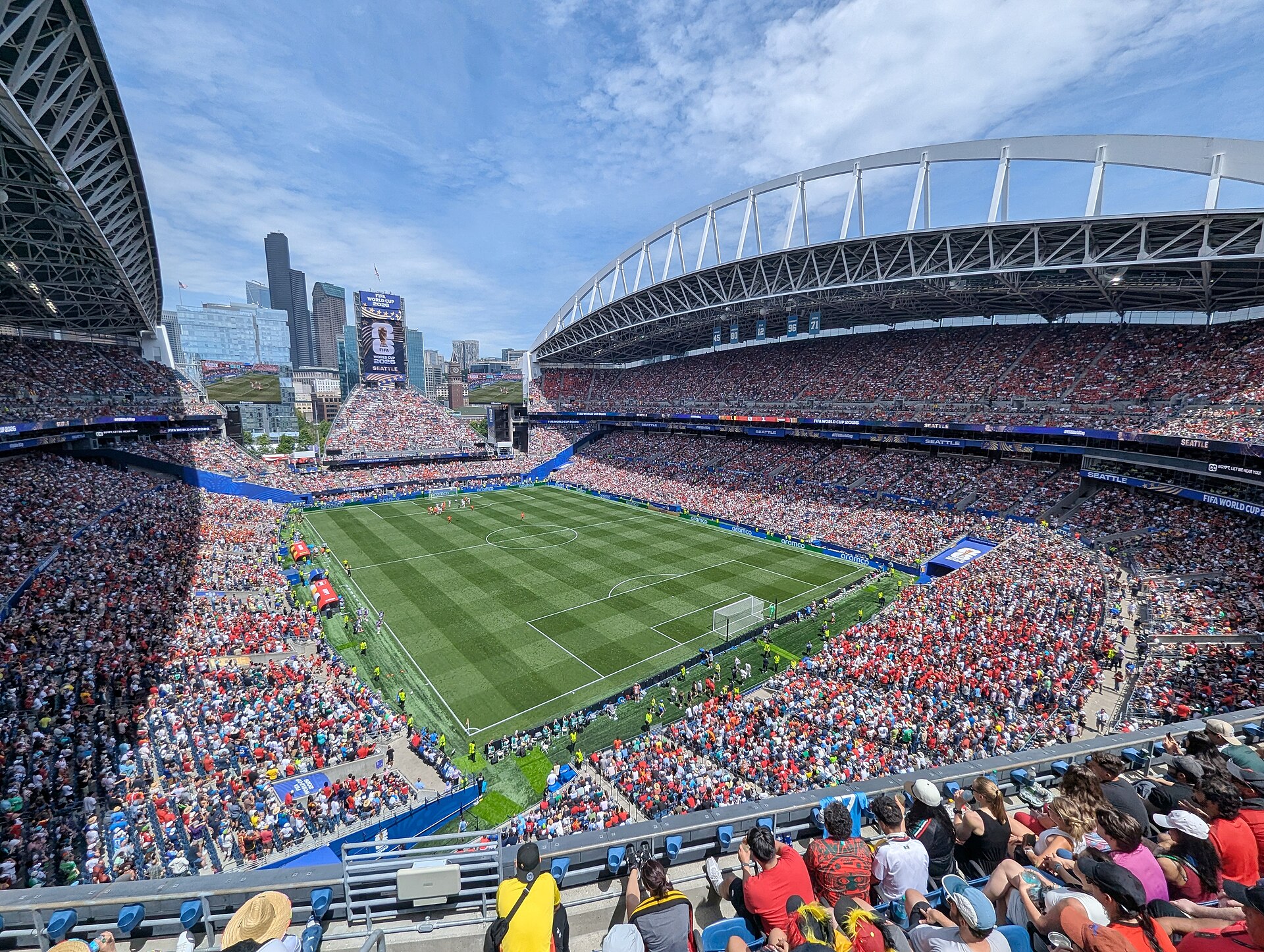 Lumen Field Seattle — the stadium where the Seahawks beat the Chiefs 20-3 on Sunday Night Football