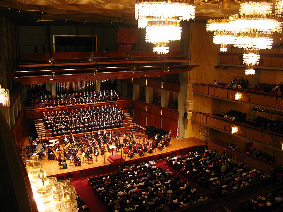 National Symphony Orchestra concert inside the Kennedy Center during the closure debate
