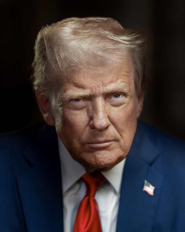 President Donald Trump, who reviewed the latest US peace proposal ahead of the Miami Ukraine peace talks