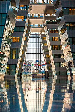 NATO headquarters in Brussels — alliance steps up intelligence sharing over Russia hybrid threat