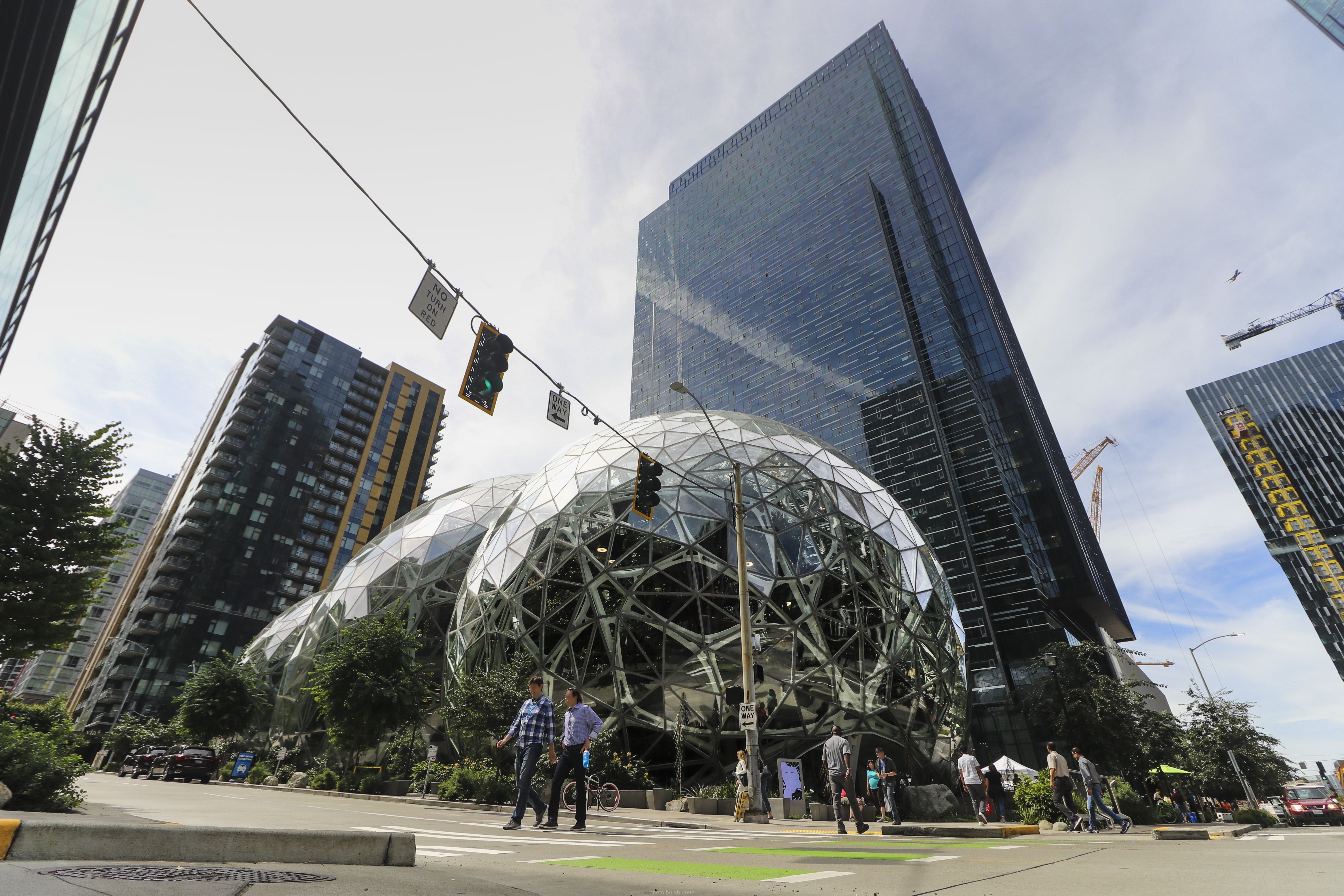 Amazon's Spheres in Seattle