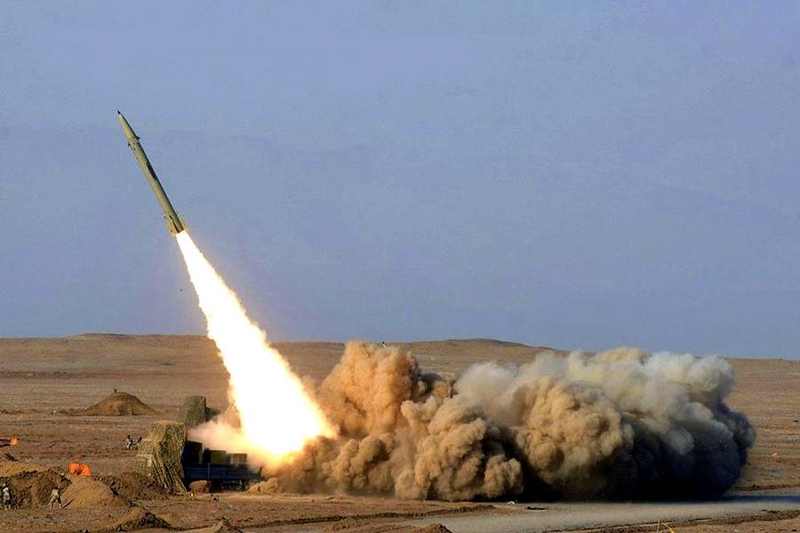 Houthi ballistic missile launch (file photo)