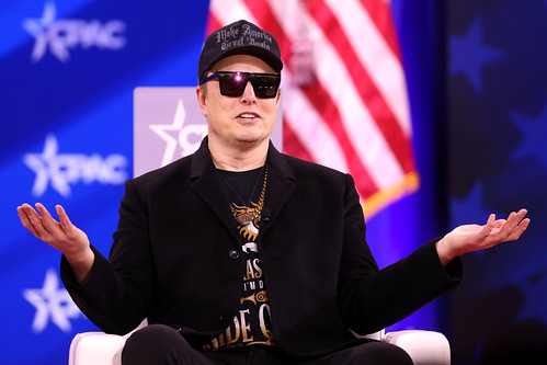 Elon Musk at CPAC 2025 — his X post called the Starlink delay in India a crime against the people