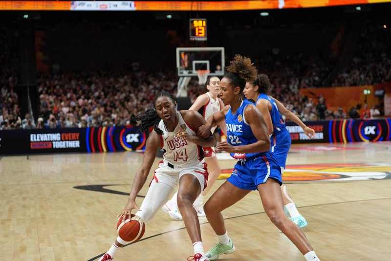 Aliyah Boston drives for Team USA as the Indiana Fever plan their 2027 roster