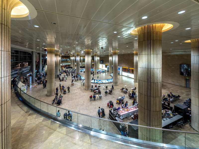 Ben Gurion airport terminal, the reported target of the FlyDubai crash plot