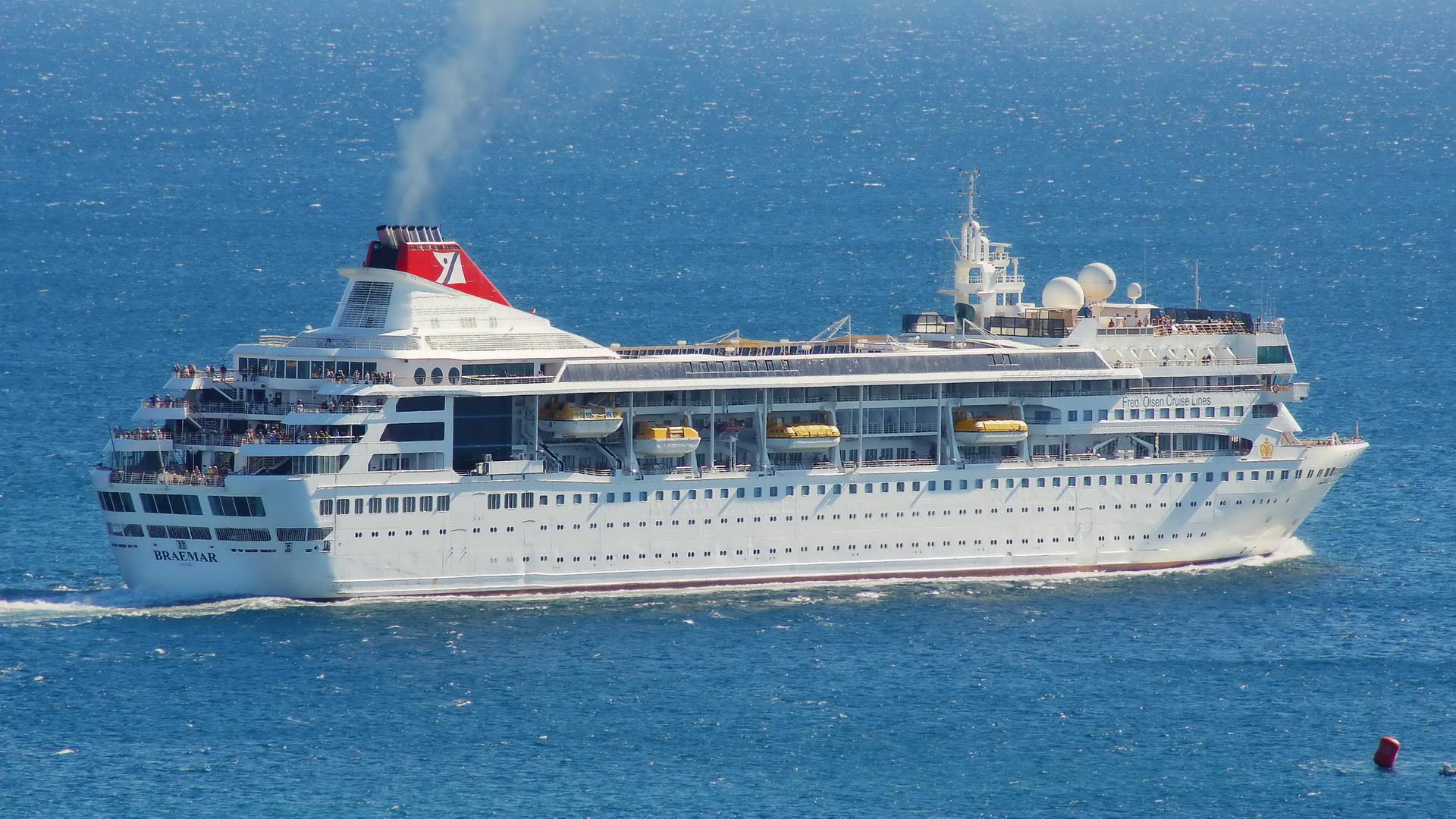 The Villa Vie Odyssey cruise ship as Braemar in Split, Croatia, in 2014