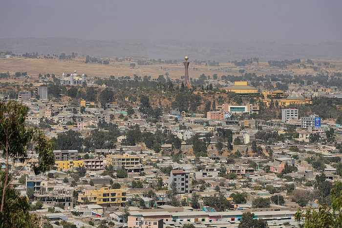 Mekelle, the capital of Ethiopia's Tigray region, where the Tigray Peace Forces claim to have retaken Alula Aba Nega Airport
