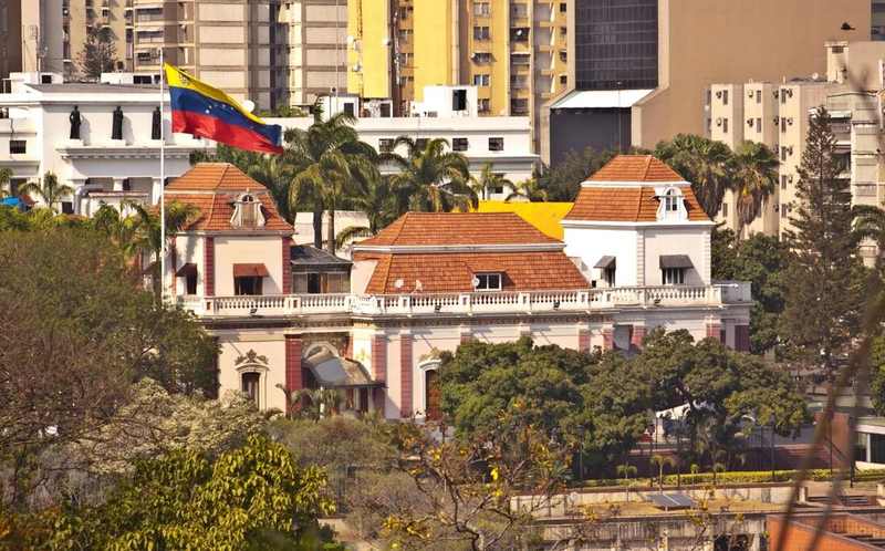 Miraflores Palace in Caracas during the Maduro-era detention policy