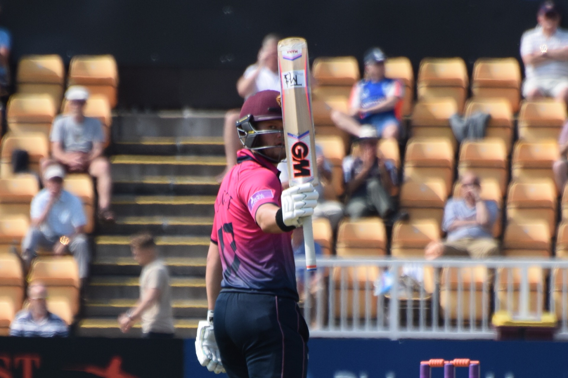 Ben Duckett 105 Pakistan vs England ODI — Duckett raising his bat in a file photo